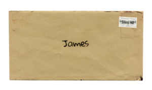 Envelope addressed to James inside Return to Silent Hill